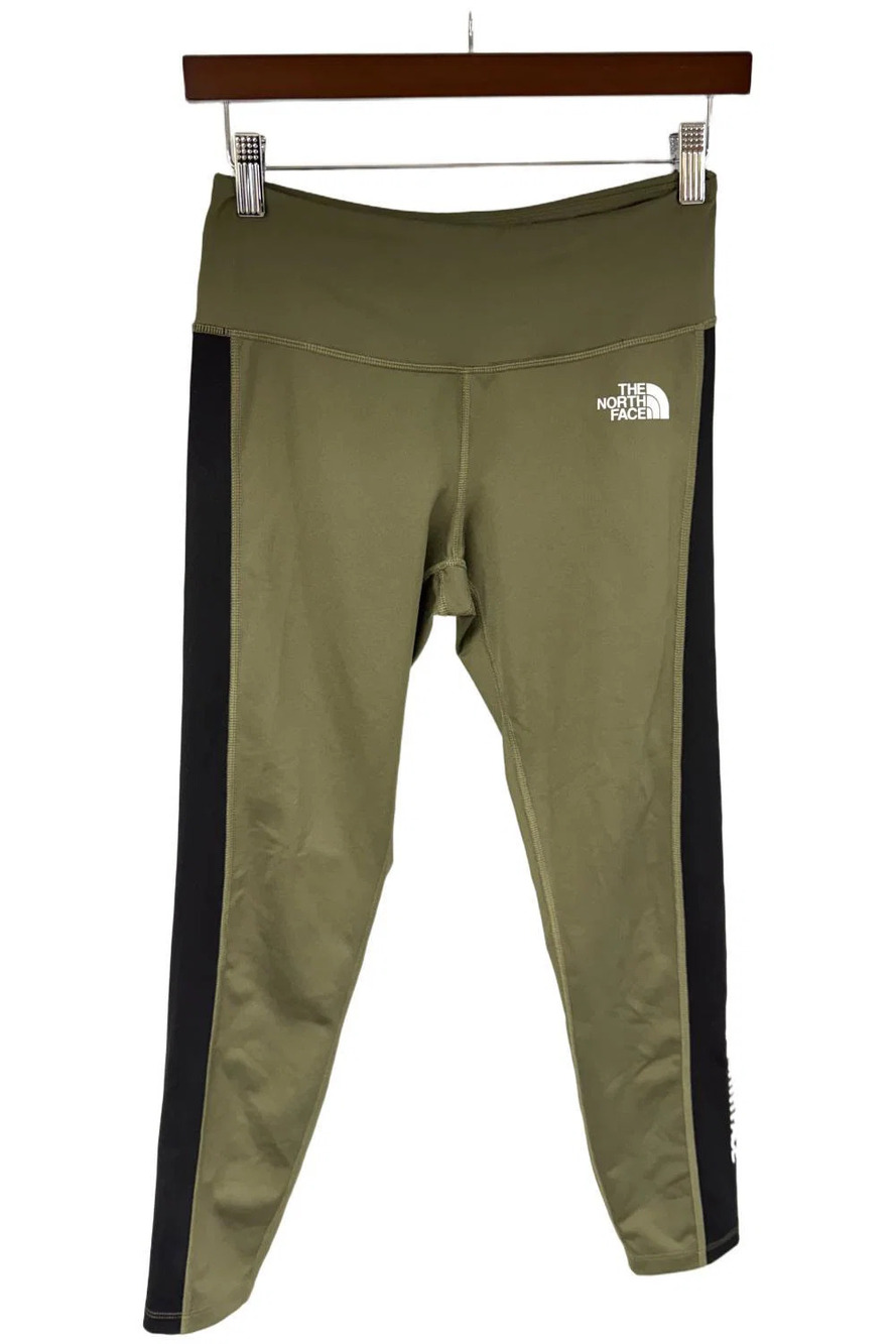 The North Face Women's Motivation High Rise 7/8 Tight Burnt Olive - Regular